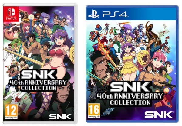 悲報 Snk 40th Anniversary Collection の海外パッケージイラストでps4版のみビキニ露出が規制される ゲーハーking速報