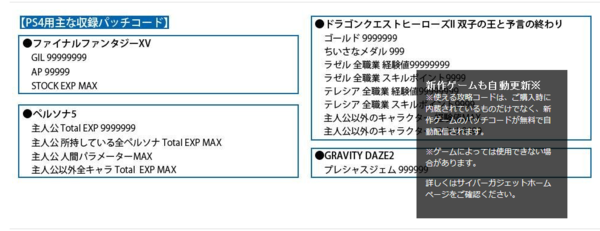 朗報 Ps4の人気ゲームをチートし放題と話題になっていた Cyberセーブエディター に低評価続々 サーバーエラー多発でコードが使えない事態に ゲーハーking速報