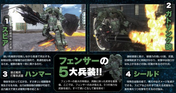 Ps4 地球防衛軍5 より死神部隊 グリムリーパー 参戦 強大な力を持つ フェンサー 5大兵装の情報が明らかに ゲーハーking速報