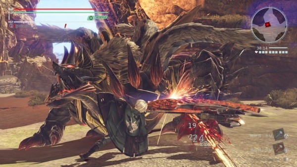 Ps4 ゴッドイーター3 神器 バイティングエッジ へヴィムーン を使って新アラガミ2種と戦闘する最新プレイ映像 スクリーンショットが公開 ゲーハーking速報