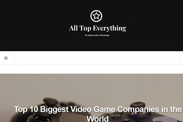 21年版 世界最大のゲーム会社トップ10 1位 ソニー 2位 テンセント 3位はまさかの ゲーハーking速報