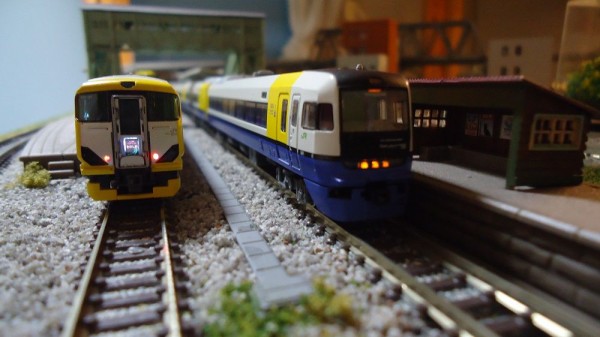 鉄道模型】マイクロエース・255系 BosoViewExpress : 鶴岡畳産業