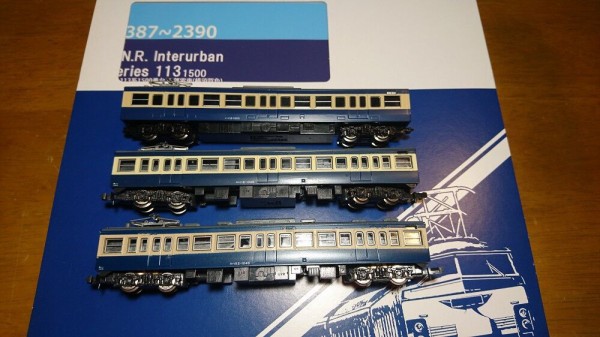 鉄道模型】TOMIX・113系1000番台 動力車の整備(その4) : 鶴岡畳産業