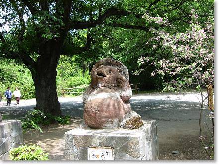 茂林寺の分福茶釜 白いブランコ