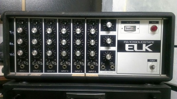 ELK (エルク) PA - 101 僕のPA アンプ ! ～出張ミニ ライブ 用