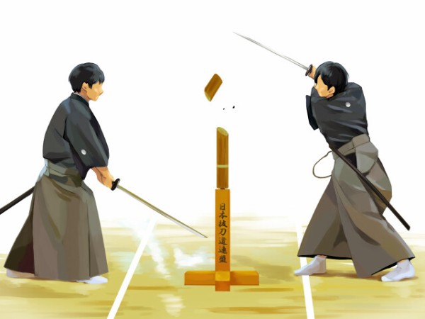 日本刀を使って楽しむ 刀剣ワールド 刀剣広場