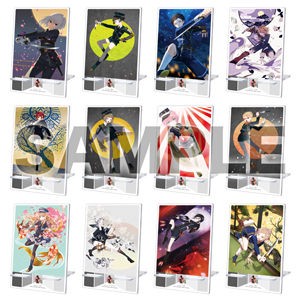 刀剣乱舞 アクリルミラースタンド 3点セット 受注商品】「刀剣乱舞-ONLINE-」二周年記念祝画アクリルミラー