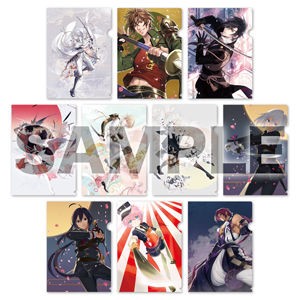 新商品】｢刀剣乱舞-ONLINE-」二周年記念祝画クリアファイル