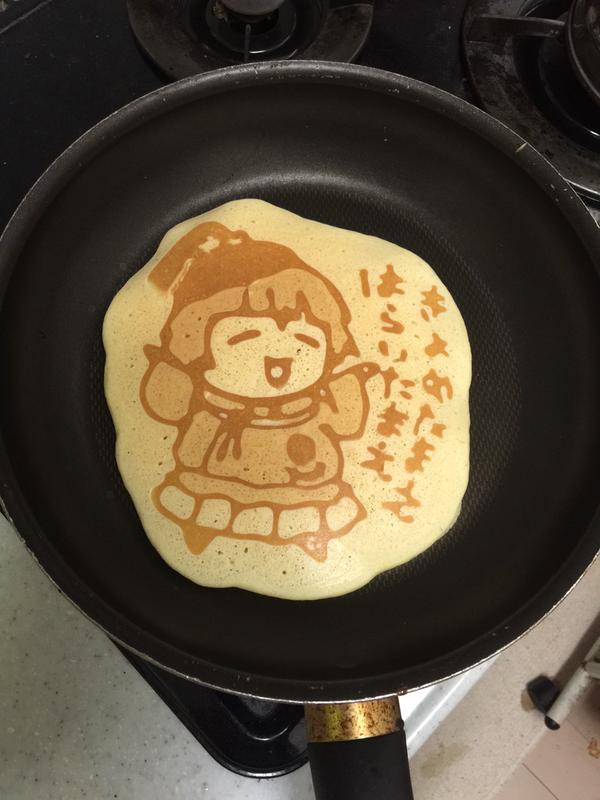 刀剣乱舞 ホットケーキで石切丸さんを描いたよ とある審神者 とうらぶ速報 刀剣乱舞まとめブログ