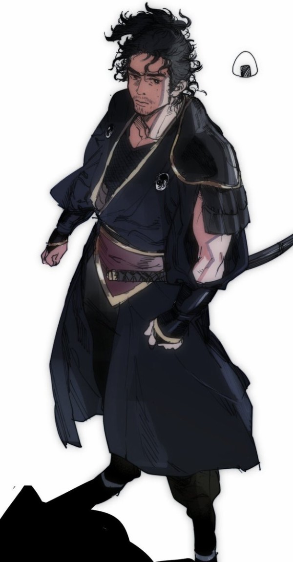 刀剣乱舞 Cmで登場した太刀 鬼切り聖陽 俳優 内野聖陽 をイラスト化 とある審神者 とうらぶ速報 刀剣乱舞まとめブログ