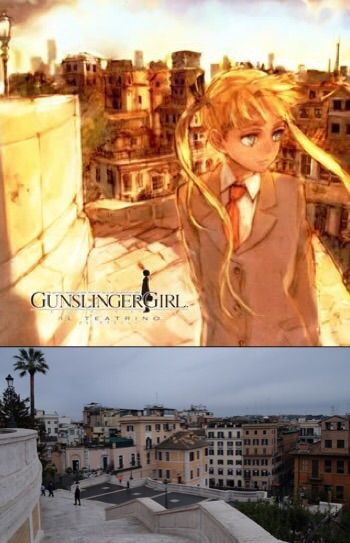 Gunslinger Girl 舞台探訪 聖地巡礼 ローマ編 藤横巡礼日記