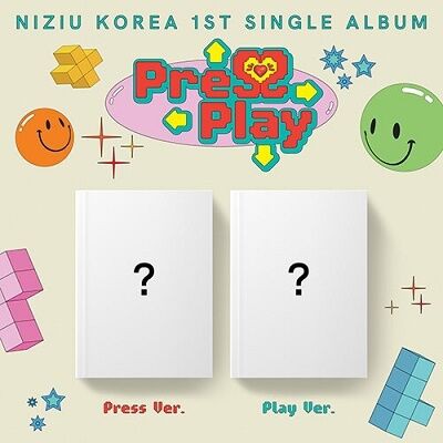 NiziUの記念すべき韓国デビュー作品『Press Play』日本限定特典付販売