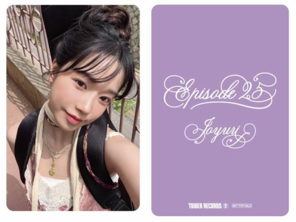JOYURI チョユリ episode25 タワレコ特典チェキ① チョ・ユリ】3rd Mini Album『Episode 25』発売記念