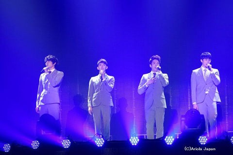 2AM新曲初披露＆全国ツアーの発表も! 〈JYP NATION in Japan