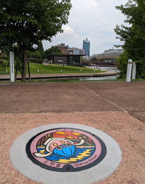 ポケふた 富山市に登場 観光とやまねっとブログ