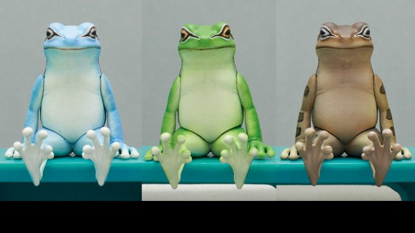 キタンクラブのガチャフィギュア 座る シリーズに新作 座る蛙 が登場 トーイチャンネット 時事ネタ