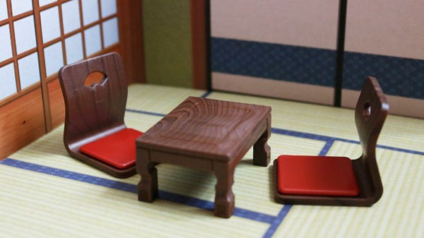 座卓と座椅子がミニチュアのガチャフィギュアに ミニ座卓 座椅子マスコット2 トーイチャンネット 時事ネタ