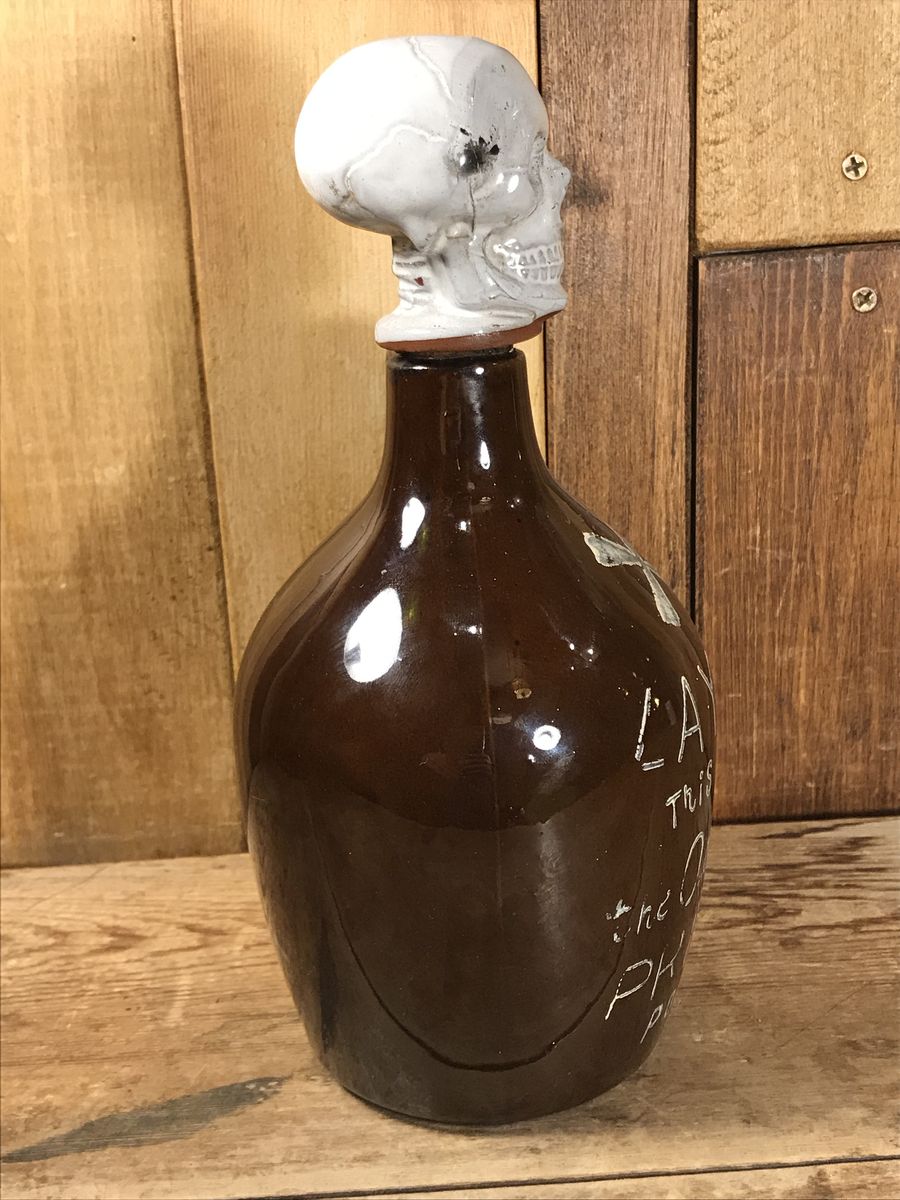THE OLD MAN'S PRIVATE POISON 陶器ボトル 美術品・アンティーク・コレクション THE OLD MAN'S PRIVATE POISON