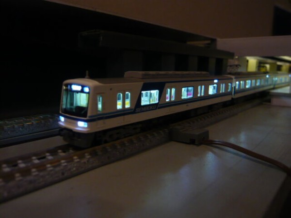 うらだな駅折り返しボードにて泉北5000系リポート : 鉄・模 ROOM