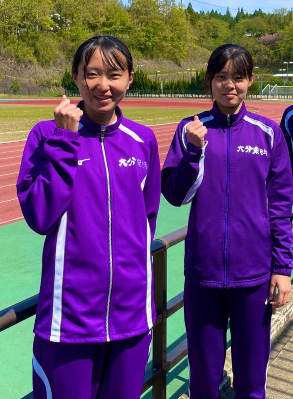 大分東明高校陸上部冬用ウインドブレーカー上下