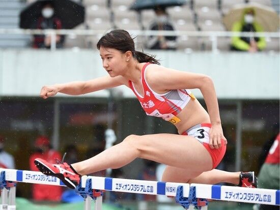 立命館大学女子陸上部　レーシングユニフォーム　Oサイズ　田中佑美