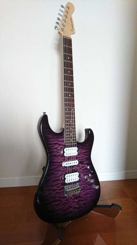 My Guitar】Violet Moon Stage-1 Q【購入経緯～レビュー】 : 木の