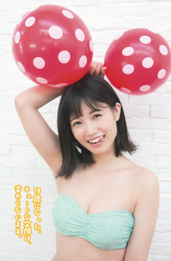 Hkt48 朝長美桜 笑った顔がめっちゃかわいい グラビア 画像のたまり場