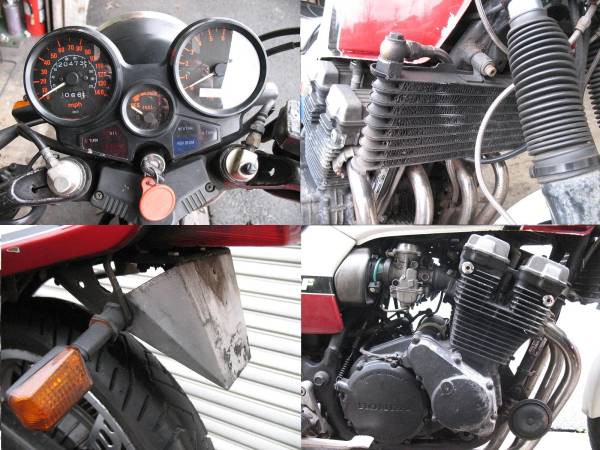 CBX550F 通関書付き車両購入から現在の400F仕様まで : バイク整備備忘録