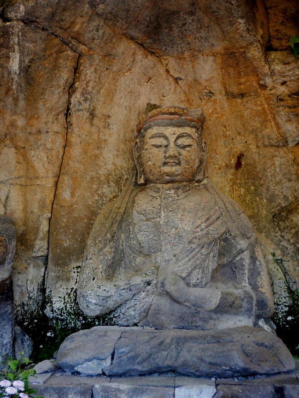 臼杵石仏（磨崖仏） : 里山徘徊：山口県発