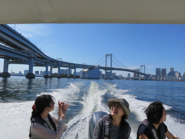 東京オリンピック パラリンピック施設を海から見学 東京 津田千枝 ブログ