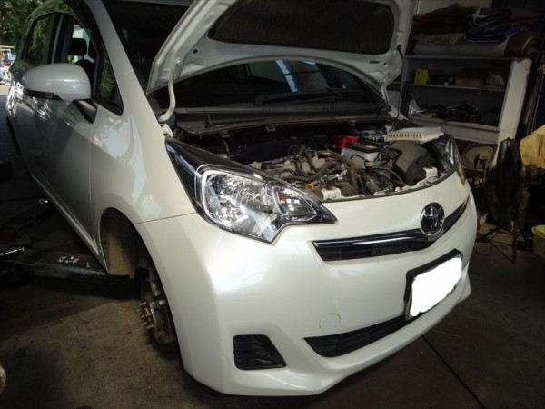 ラクティス 車検 津軽オートサービスのブログ