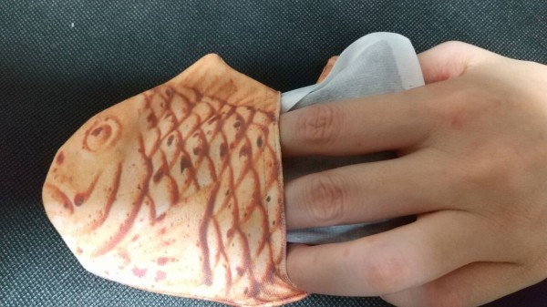 無限に冷めないたいやき・・・「たいやきカイロカバー」を作り