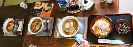 八戸編3 キクヤ食堂 かだるかふぇ ジャム工房otte 春は築地で朝ごはん