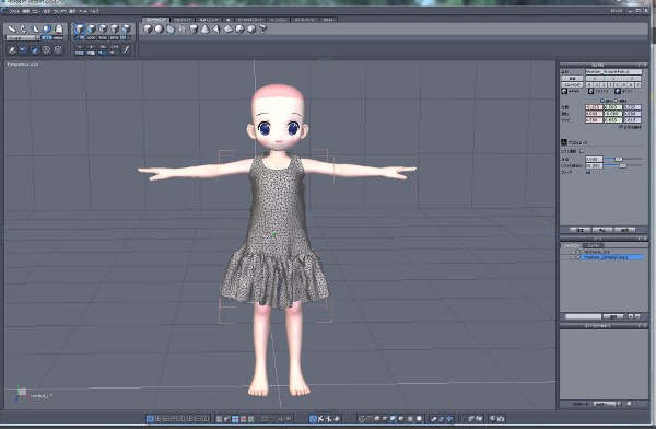 V4用以外のmarvelous Designer服をiclone5へ移植する方法 月川拓海の世界