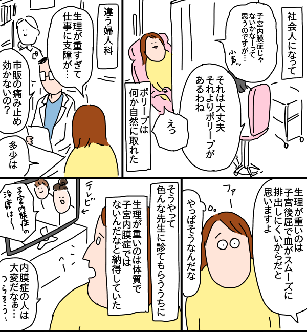 子宮内膜症と診断されるまでの経緯 つんの日常ブログ Powered By ライブドアブログ