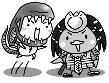 くまちゃんズ 映画コスプレイラスト もりもり森のくまちゃんズ