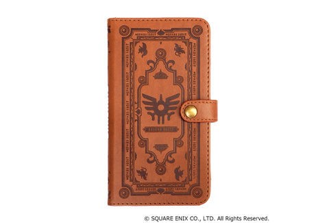 ドラゴンクエストの冒険の書をイメージした手帳型スマートフォンケース ドラゴンクエストスマートフォンケース冒険の書タイプ 堤清明のこれいいじゃん
