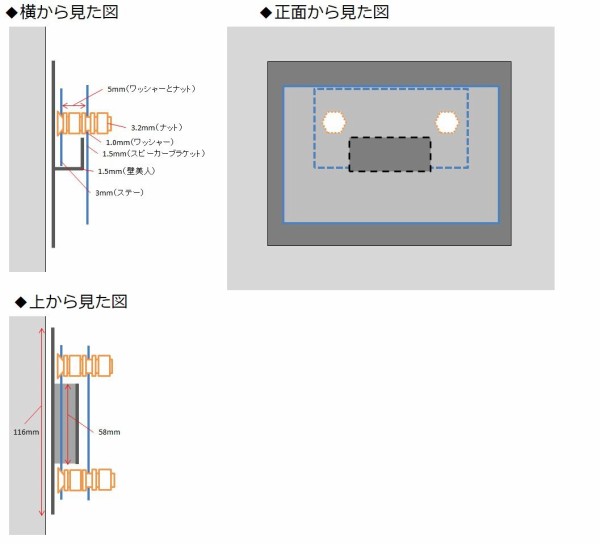 壁 美人 安い スピーカー