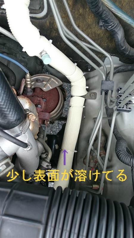 エアコンパイプにカバーをつけた 好きです ジムニー Jb23w エアコンパイプにカバーをつけた 好きです ジムニー Jb23w