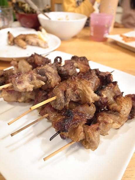 お家で作って食べよう！牛すじ肉の串焼き｜なっちゃんのミニアメリカンドッグ : ビストロパパ ～パパ料理のススメ～