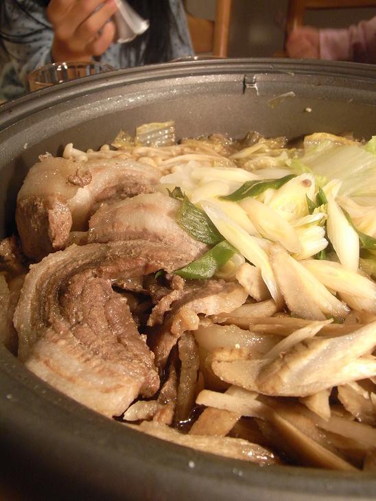 関西風味付けで 猪肉すき焼き ビストロパパ パパ料理のススメ