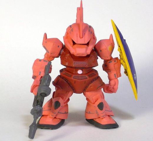 ガンダムコンバージ シャア専用ゲルググ 改造リペイント : FW