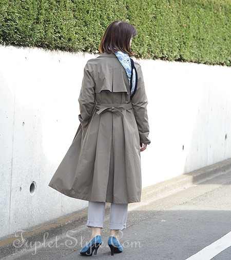 後姿が美しく見える大人のコート Anne Willi タプレ ファッションブログ 40代 50代の洋服選び 毎日がお洒落曜日 後姿が美しく見える大人のコート Anne Willi タプレ ファッションブログ 40代 50代の洋服選び 毎日がお洒落曜日