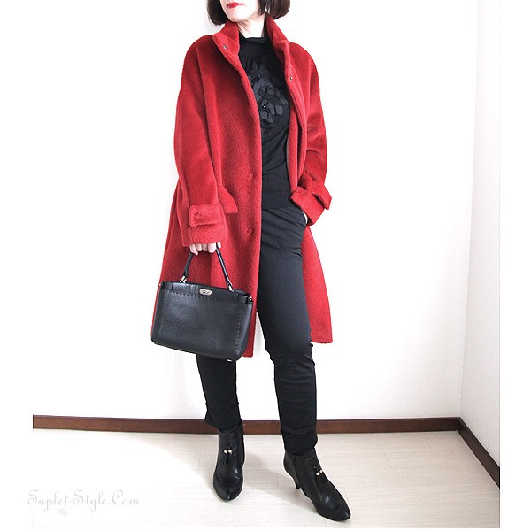 Parisマダムになれる赤いコートで冬の準備 : 【タプレ】ファッション