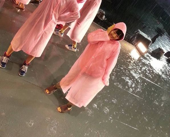 雨の中の味の素スタジアムコンサートのリハーサル メンバーが濡れまくり じゅりまとめ Ske48松井珠理奈関連まとめサイト