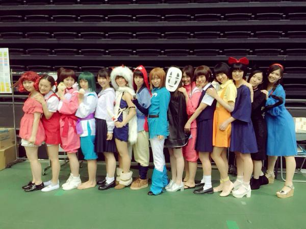 3 28のskeメンバーはakb握手会でジブリコスプレを実施 Akb衣装担当茅野しのぶ Skeメンバーのコスプレ 完成度高すぎ じゅりまとめ Ske48松井珠理奈関連まとめサイト