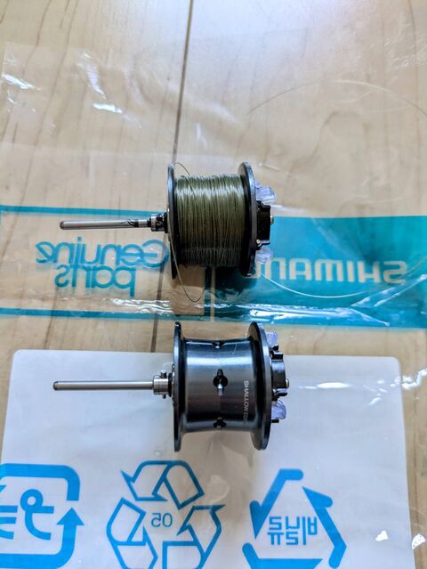 カルコン101にシャローエディションのスプールぶち込んでみた : ルアー