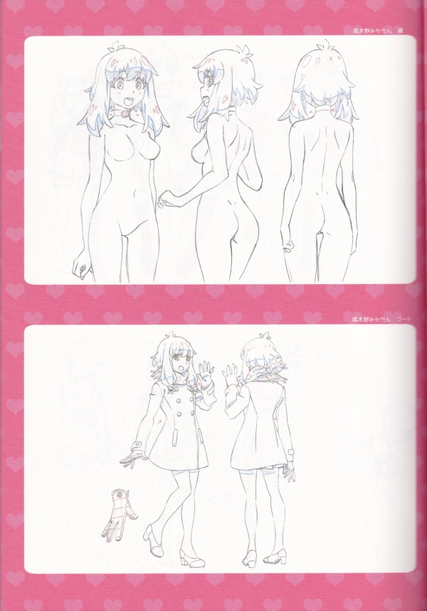 設定画　裸 設定資料」って漫画アニメ本編では描かれない下着や裸が公開されるのエッチすぎだろ : ちょいエロ☆ニュース