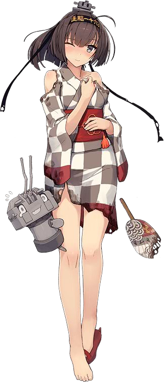 艦これ 浴衣秋月って中破絵あったっけ 艦これちょいまとめ