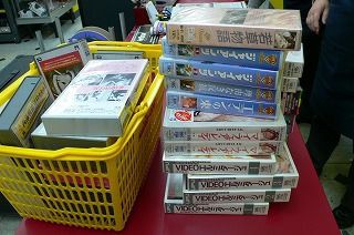 ビデオテープソフト 買取終了しました ハードオフ ブログ 長野